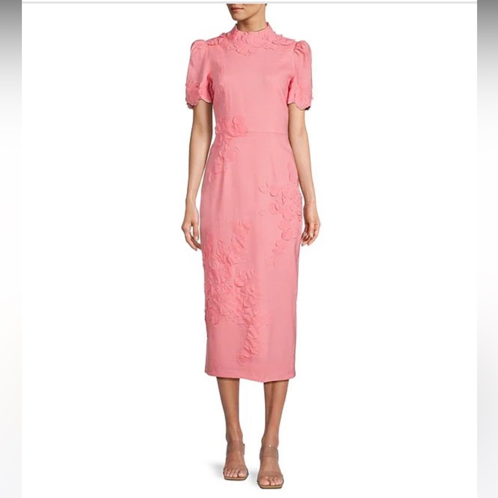 ANTONIO MELANI Pink Midi Dress